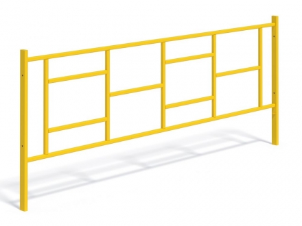МФ 7.081 Ограждение металлическое в сборе, фото 3
