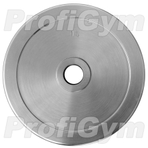 Диск хромированный «ProfiGym» 15 кг посадочный диаметр 26 мм ДТХ-15/26 