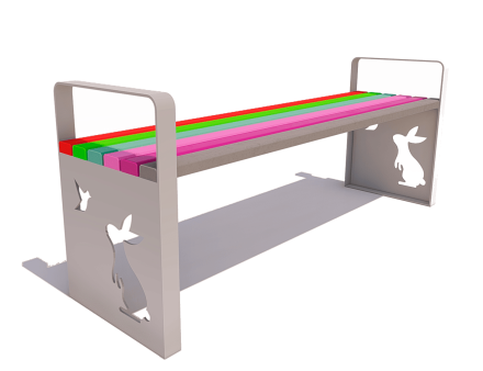 Скамейка уличная Детская 77014 для парков 200см, фото 1