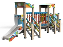 Локомотив "Мостик", паттерн "Фэнтази" МД035.02.02.17