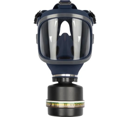 Полнолицевая маска Jeta Safety с линзой Триплекс с резьбовым креплением, размер M/L, 4050, фото 1