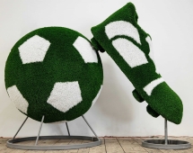 Топиари Мяч с бутсой - газон Eco Топиари Мяч с бутсой - газон Eco