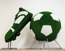 Топиари Мяч с бутсой - газон Eco Топиари Мяч с бутсой - газон Eco