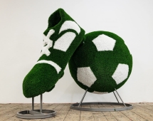 Топиари Мяч с бутсой - газон Eco Топиари Мяч с бутсой - газон Eco