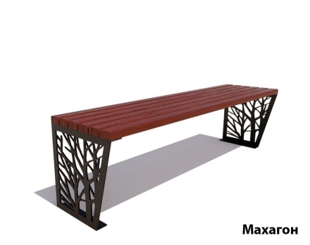 Банкетка Роща, Сосна 0,6 м, фото 3