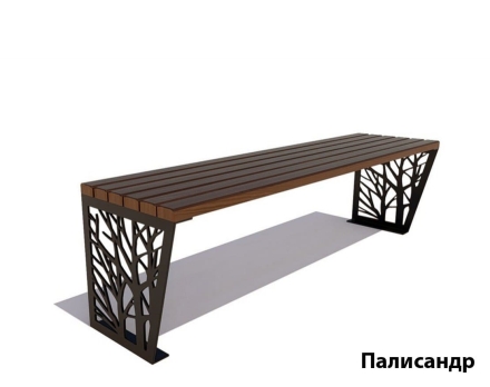 Банкетка Роща, Сосна 0,6 м, фото 5