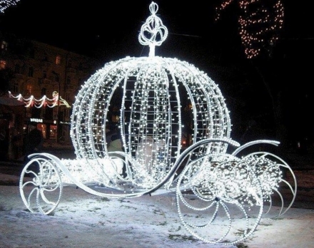 Световая фигура Карета для Золушки 02/038, фото 1