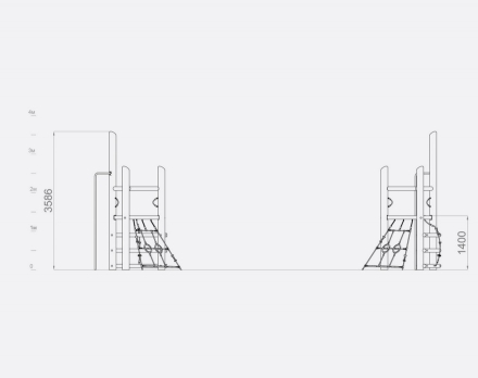 Детский игровой комплекс Робиния 2030х1620х3586, фото 5