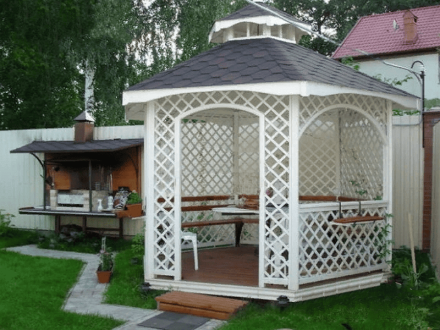Шестигранная беседка КЕНИЯ, фото 1