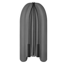 Моторная лодка ПВХ Фрегат 430 FM Jet/L/S (ФМ Джет/Л/С) с фальшбортом Серый, фото 2