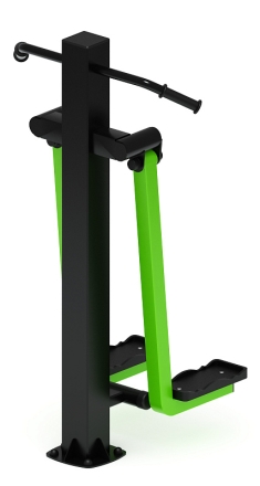 Хипс (зеленый) - Уличный тренажер - СТ 015-12.П, фото 3