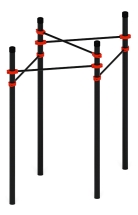 Воркаут 108 красный ВТ 12.08-01