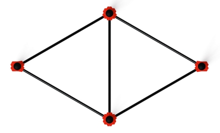 Воркаут 108 красный ВТ 12.08-01, фото 5