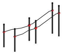 Воркаут ЛОВ 89 красный ВТ 101.20-01