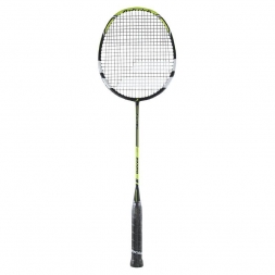 Ракетка бадминтонная Babolat F-TOUR CUD, салатово-черный
