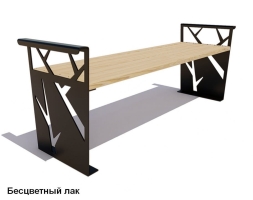 Скамейка уличная Березка, Сосна 2 м, фото 1