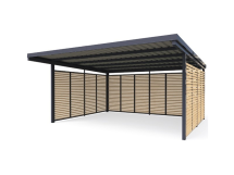 Остановочный павильон ЭКО ОП.09 Остановочный павильон ЭКО ОП.09