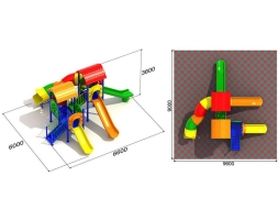 Детская игровая площадка Маугли 3.1, фото 2