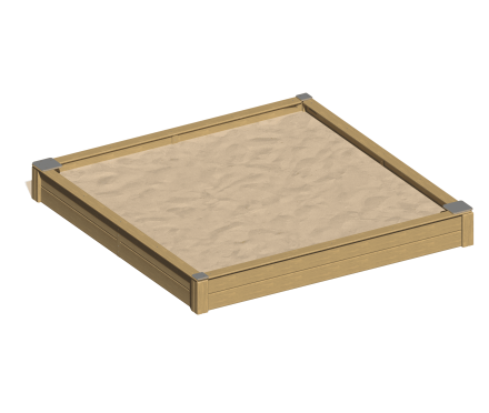 Песочница Стрекоза S ПСL-06 для детской площадки, фото 1