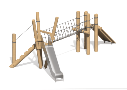 Игровой комплекс Эко ИК-218 для детской площадки, фото 1