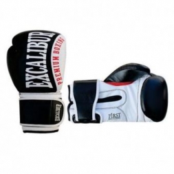 Перчатки боксерские Excalibur 8019-03 Black/White PU