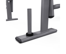 Скамья со стойками под штангу DFC D702 PRO широкий хват, с партой для бицепса