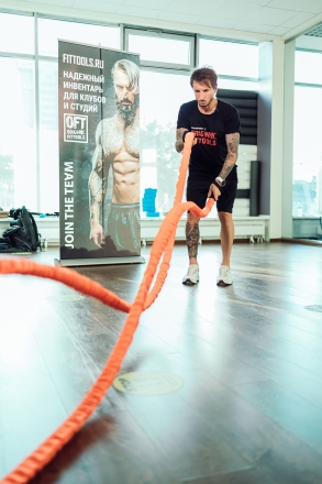 Канат для функционального тренинга 50 мм х 9,1 м, фото 11