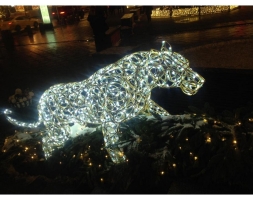 Световая фигура Пантера №1 p001, фото 2