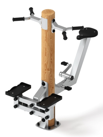 Тренажер степ+вело (лиственница) СТ 018-Л.И3, фото 4
