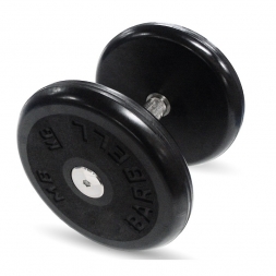 Гантель Barbell 6 кг классик с вращающейся ручкой хром
