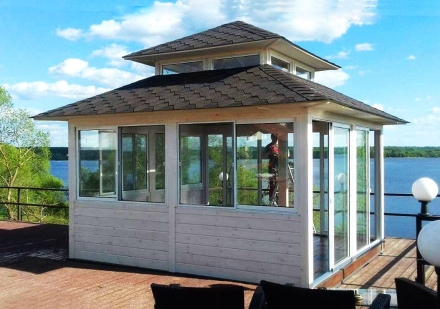 Закрытая беседка ГОНКОНГ, фото 1