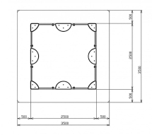 Песочница макси (Ракушки) - ИО 5.01.04-01 Песочница макси (Ракушки) - ИО 5.01.04-01