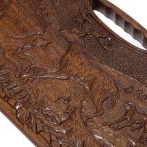 Нарды резные "Собачья охота" 60, Haleyan Нарды резные "Собачья охота" 60, Haleyan