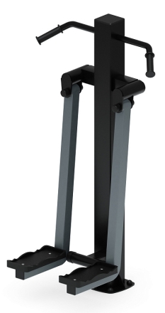 Хипс (серый) - Уличный тренажер - СТ 015-13.П, фото 4