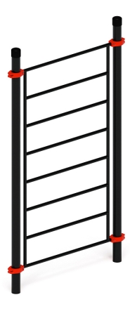 Воркаут 89 красный ВТ 11.09-01, фото 1