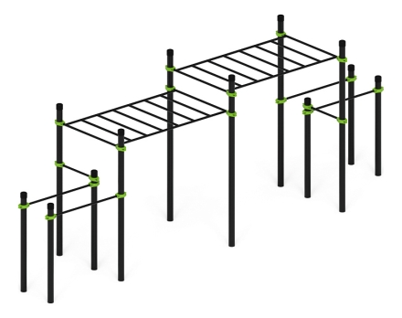 Воркаут 108 зеленый ВТ 12.26-02, фото 1