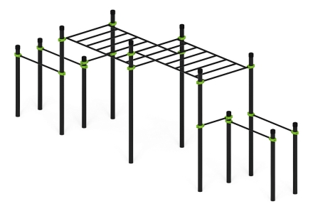 Воркаут 108 зеленый ВТ 12.26-02, фото 2