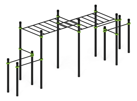 Воркаут 108 зеленый ВТ 12.26-02, фото 3