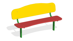 Лавочка МФ-04 для детской площадки Лавочка МФ-04 для детской площадки