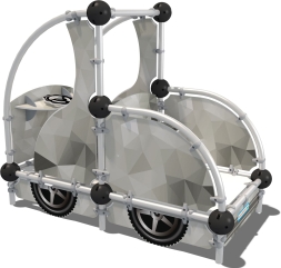 Игровой макет Машинка Датси МД411.00 для детской площадки, фото 2 Игровой макет Машинка Датси МД411.00 для детской площадки, фото 2