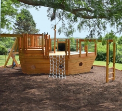 Игровой комплекс TORUDA WOOD Пиратский корабль 3, фото 6 Игровой комплекс TORUDA WOOD Пиратский корабль 3, фото 6