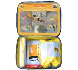 Пожарный комплект (самоспасатель, фонарь, накидка, сумка), от 30 минут защиты, Шанс-3ФН, ш/к 70159 ОФИСМАГ 610967, фото 5