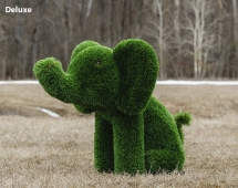 Топиари слоник Малыш - газон Premium Топиари слоник Малыш - газон Premium