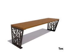 Банкетка Роща, Сосна 1,5 м