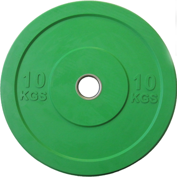 Диск APOLO Crossfit Bumper, цветной, 10 кг., фото 1