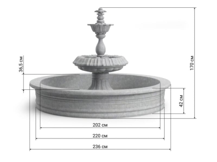 Фонтан Королевский в бронзе, фото 7