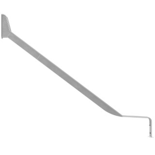 Горка открытая из нержавеющей стали с высотой спуска 2000 мм, цвет нержавеющая сталь – ГПО2000НТ, фото 3