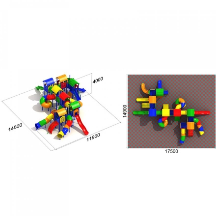 Детская игровая площадка Крепость, фото 3