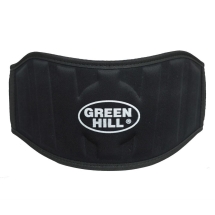 Пояс тяжелоатлетический &quot;GREEN HILL&quot;, размер XL (дл. 115 см), черный