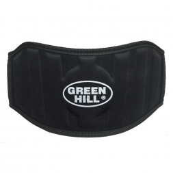 Пояс тяжелоатлетический &quot;GREEN HILL&quot;, размер XL (дл. 115 см), черный